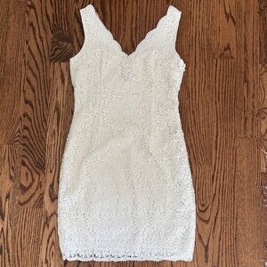 Ann Taylor Cream Lace Blouse